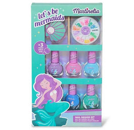 Martinelia Let's Be Mermaids Nails Desing Kit zestaw do paznokci dla dzieci