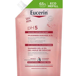 Eucerin pH5 delikatny żel pod prysznic z olejkiem refill 400ml