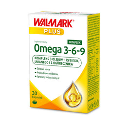 WALMARK Omega 3-6-9 Complex suplement diety 30 kapsułek