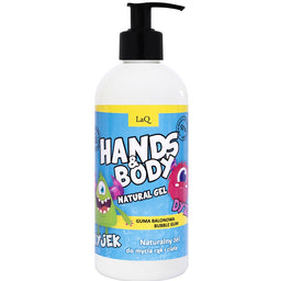 LaQ Naturalny żel do mycia rąk i ciała Dyzio i Ryjek 300ml