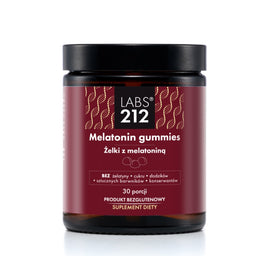 LABS212 Melatonin żelki z melatoniną suplement diety 30szt