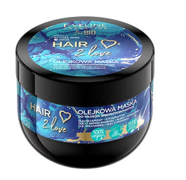 Eveline Cosmetics Hair 2 Love olejkowa maska do włosów średnioporowatych 300ml