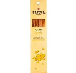 Sattva Natural Indian Incense naturalne indyjskie kadzidełko Kopal 15szt