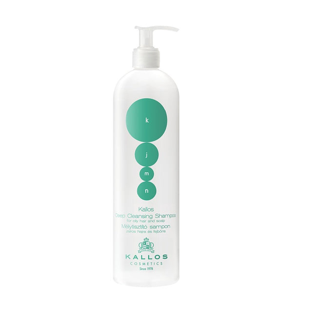 Kallos KJMN Deep Cleansing Shampoo głęboko oczyszczający szampon do włosów przetłuszczających się 500ml