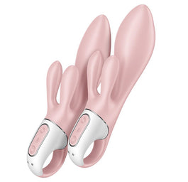 Satisfyer Air Pump Bunny 3 wibrator typu króliczek Rose