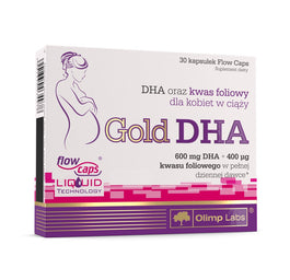 Olimp Labs Gold DHA suplement diety dla kobiet w ciąży 30 kapsułek