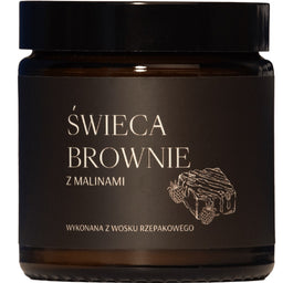 Mglife Świeca Brownie z malinami 120ml
