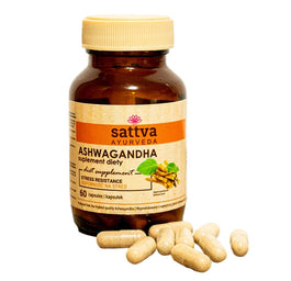 Sattva Ashwagandha suplement diety 60 kapsułek