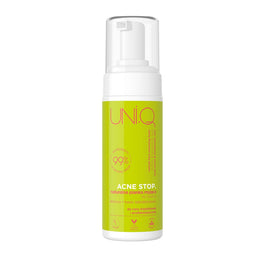 UNI.Q Acne Stop. naturalna pianka myjąca do twarzy 150ml