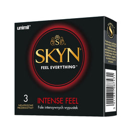 SKYN Intense Feel nielateksowe prezerwatywy z wypustkami 3szt