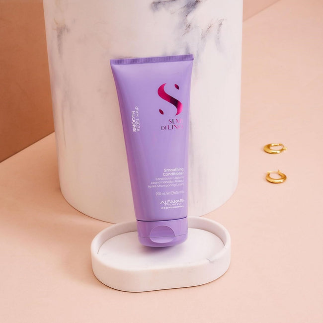 Alfaparf Semi Di Lino Smooth wygładzająca odżywka do włosów 200ml