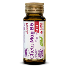 Olimp Labs Chela-Mag B6 Forte Shot suplement diety smak wiśniowy 25ml