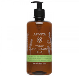 Apivita Tonic Mountain Tea Shower Gel with Essential Oils tonizujący żel pod prysznic z Górską Herbatą i olejkami eterycznymi 500ml