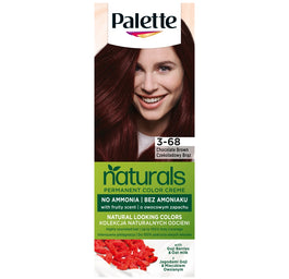 Palette Permanent Naturals Color Creme farba do włosów trwale koloryzująca 868/ 3-68 Czekoladowy Brąz