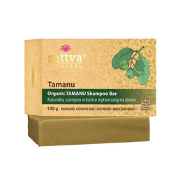 Sattva Organiczny szampon w kostce Tamanu 100g