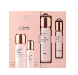 KIKO Milano Hydra Pro Skincare Set zestaw nawilżający krem do twarzy SPF10 50ml + serum pod oczy 15ml