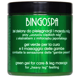 BingoSpa Żel zielony do pielęgnacji i masażu nóg 250g