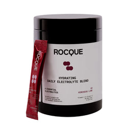 ROCQUE Hydrating Daily Electrolyte Blend nawadniająca mieszanka elektrolitów Hibiskus i Limonka 28x4g