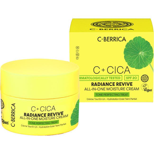 Natura Siberica Cica C-Berrica rozświetlający krem do twarzy SPF20 50ml
