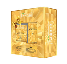 Bielenda Golden Placenta 60+ zestaw napinająco-odbudowujący krem do twarzy 50ml + nawilżająco-liftingujący krem pod oczy 15ml