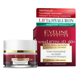 Eveline Cosmetics Super Lifting 4D intensywnie liftingujący krem-koncentrat na dzień 60+ 50ml