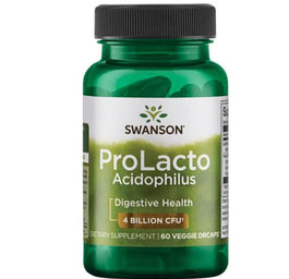 Swanson ProLacto Acidophilus probiotyk wspierający metabolizm 60 kapsułek