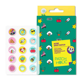 PATCH HOLIC Acne Spot Patch kolorowe plasterki punktowe na niedoskonałości 30szt