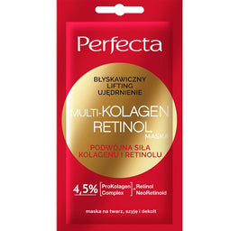 Perfecta Multi-Kolagen Retinol maska błyskawicznie liftingująca i ujędrniająca 8ml