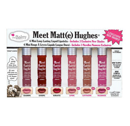 The Balm Meet Matt(e) Hughes zestaw mini pomadek w płynie