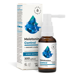 Aura Herbals Melatonina Control + Melisa suplement diety w aerozolu 30ml