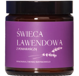 Mglife Świeca lawendowa z pomarańczą 120ml