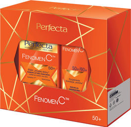 Perfecta Fenomen C 50+ zestaw krem na dzień i na noc 50ml + krem pod oczy i na powieki 15ml