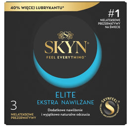 SKYN Elite Ekstra Nawilżane nielateksowe prezerwatywy 3szt.