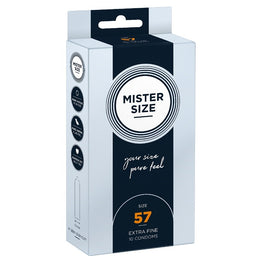 Mister Size Condoms prezerwatywy dopasowane do rozmiaru 57mm 10szt.