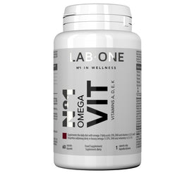 LAB ONE N°1 Omega Vit suplement diety 60 kapsułek