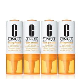 Clinique Fresh Pressed Daily Booster With Pure Vitamin C 10% rozjaśniające serum z witaminą C 4x8.5ml