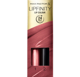 Max Factor Lipfinity Lip Colour dwufazowa pomadka w płynie o długotrwałym efekcie 102 Glistening