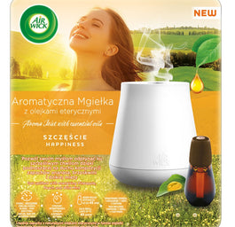 Air Wick Essential Mist Aroma automatyczny odświeżacz powietrza + odprężający wkład Szczęście 20ml