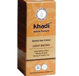 Khadi Herbal Hair Colour henna do włosów Jasny Brąz 100g
