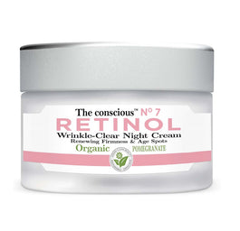 The Conscious Retinol przeciwzmarszczkowy krem na noc z organicznym granatem 50ml