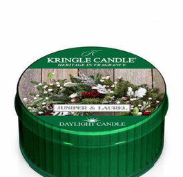 Kringle Candle Daylight świeczka zapachowa Juniper & Laurel 42g
