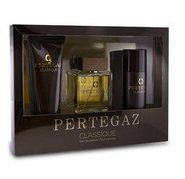 Saphir Pertegaz Classique Pour Homme zestaw woda perfumowana spray 100ml + żel pod prysznic 230ml + dezodorant 150ml