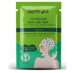 Dermokil Stem Hair Care Mask zwiększająca objętość maska do włosów w formie czepka Argan 35ml