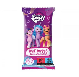 My Little Pony Chusteczki nawilżane do twarzy i rąk Truskawka 15szt.