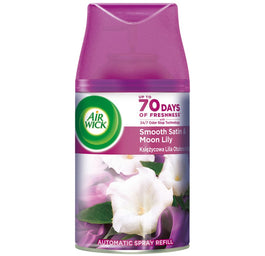 Air Wick Freshmatic wkład do automatycznego odświeżacza powietrza Księżycowa Lilia Otulona Satyną 250ml