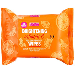 Beauty Formulas Brightening Vitamin C oczyszczające chusteczki do twarzy z witaminą C 30szt