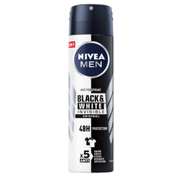 Nivea Men Black&White Invisible Original antyperspirant spray 150ml