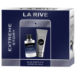 La Rive Extreme Story zestaw woda toaletowa spray 75ml + żel pod prysznic 100ml