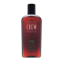 American Crew 3in1 Tea Tree Shampoo Conditioner And Body Wash szampon, odżywka i żel do kąpieli Drzewo Herbaciane 450ml