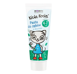 MomMe Kicia Kocia pasta do zębów z fluorem 4-7 lat Mięta 50ml